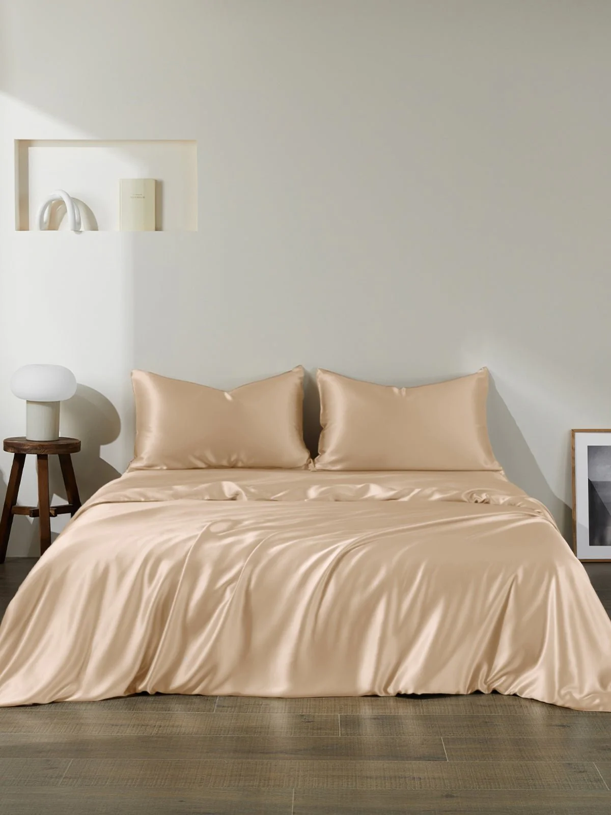 Image of 22 Momme Silk Duvet Cover Set (3 Pieces)