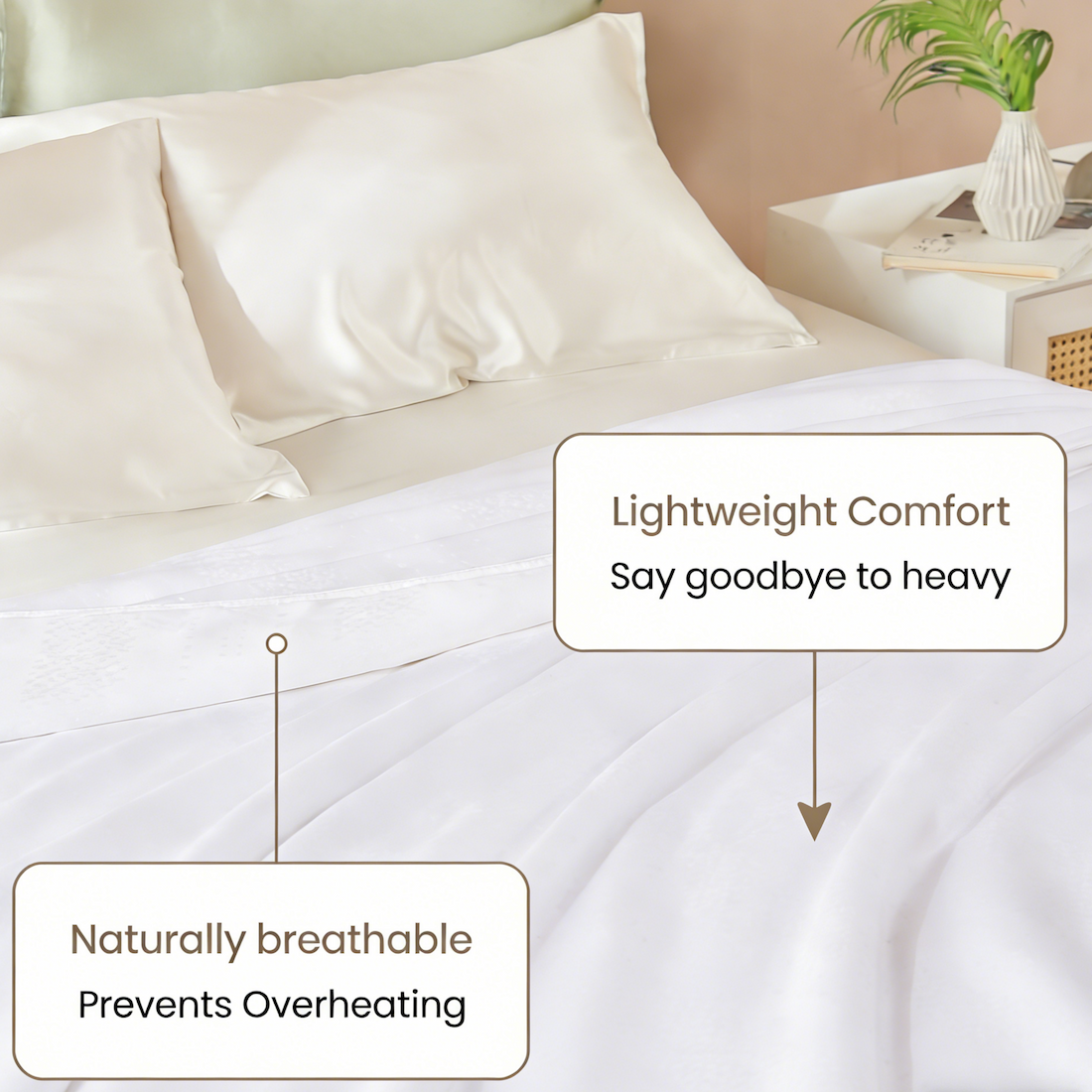 SILK COMFORTER