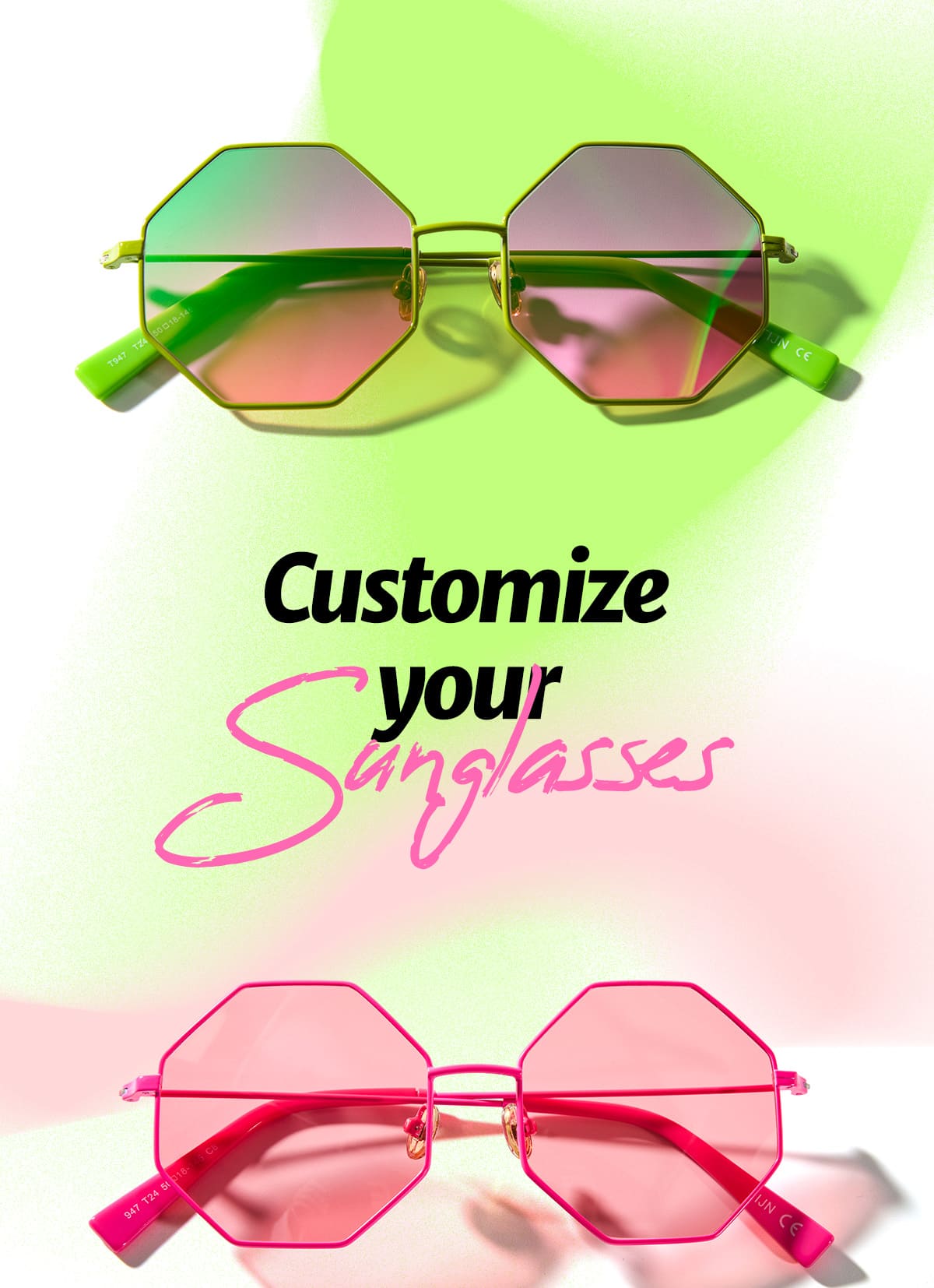 Customize your Sunglasses