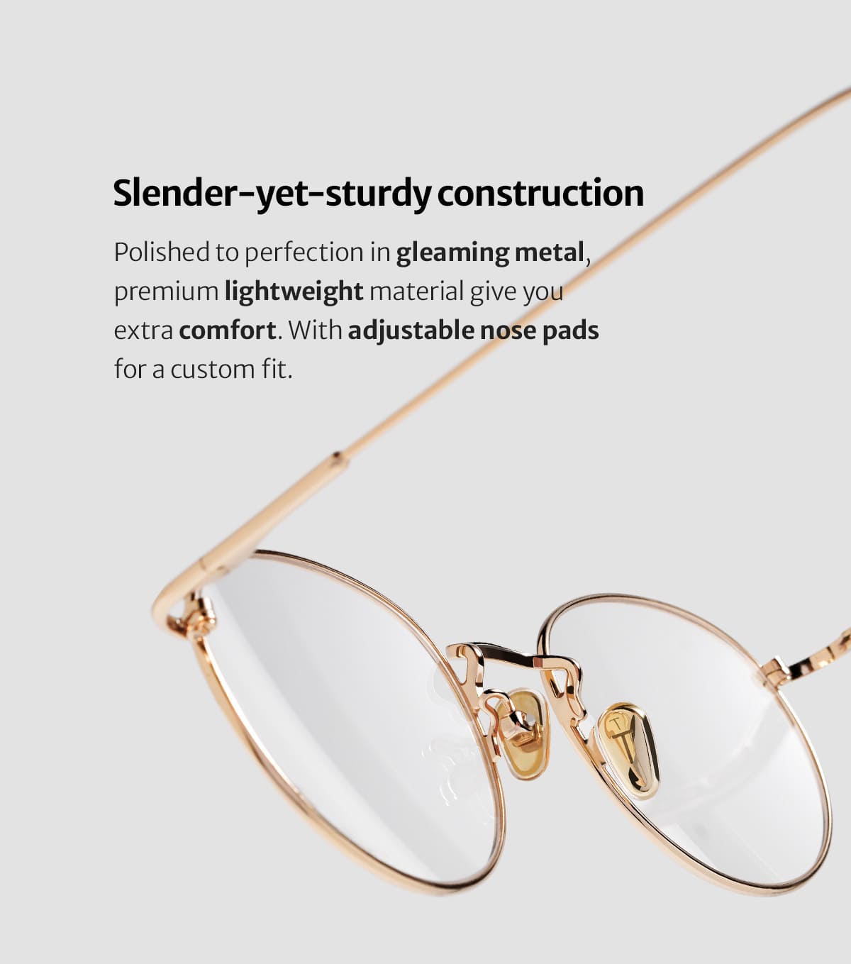 Slender-yet-sturdy construction