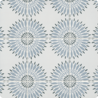 Laura Ashley Sunflower Charcoal with Cloud Blue