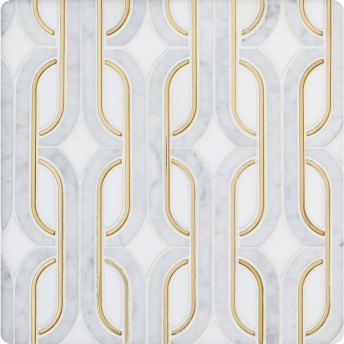 Moderne Deco Stone Mosaic