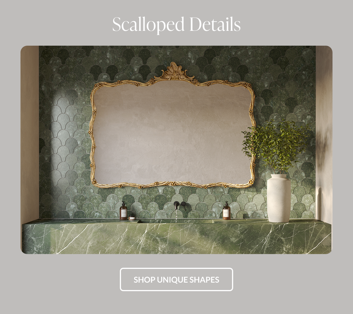 Scalloped Details - Shop Unique Shapes