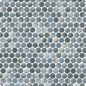Penny Round Cloudy Mosaic