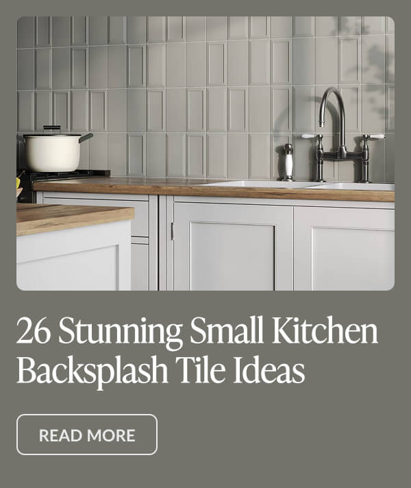 26 Small Kitchen Backsplash Tile Ideas - Read More