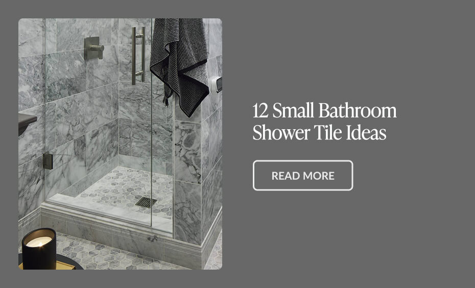 12 Small Bathroom Shower Tile Ideas - Read More