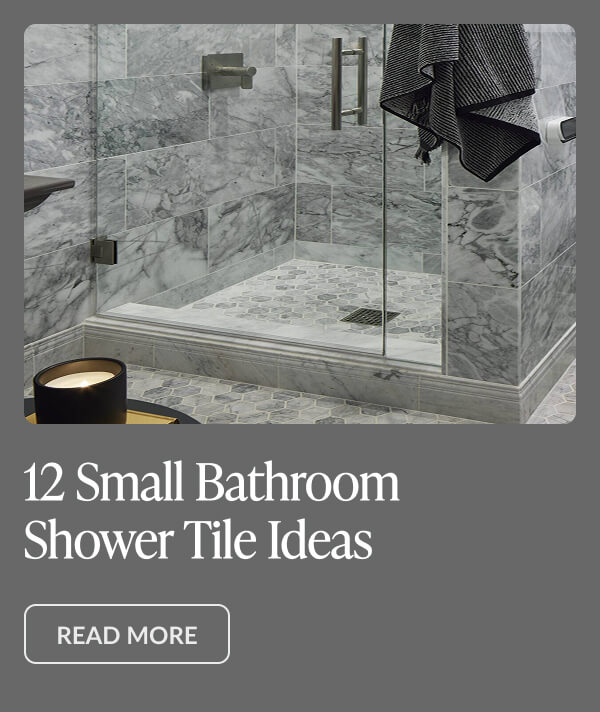 12 Small Bathroom Shower Tile Ideas - Read More