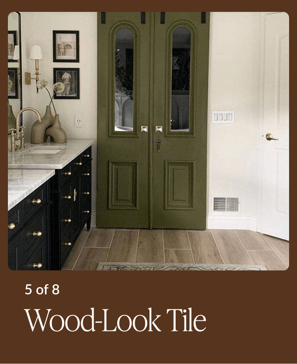 5 of 8 Wood-Look Tile