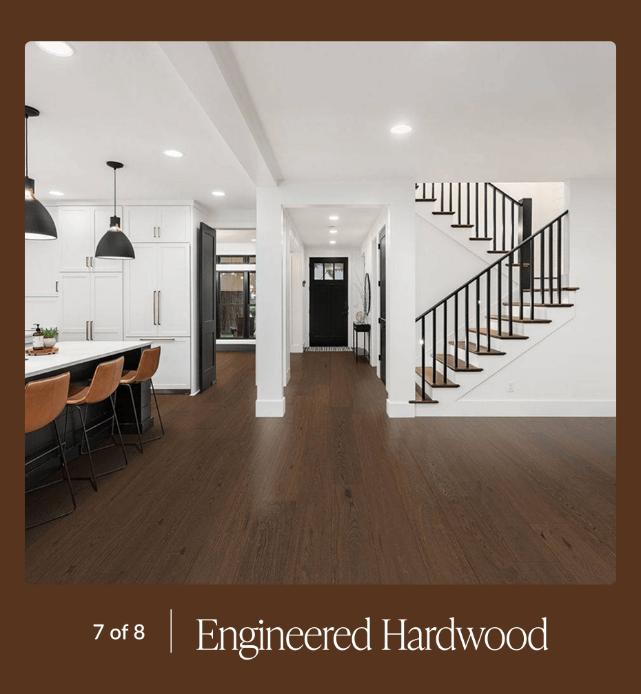 7 of 8 Engineered Hardwood