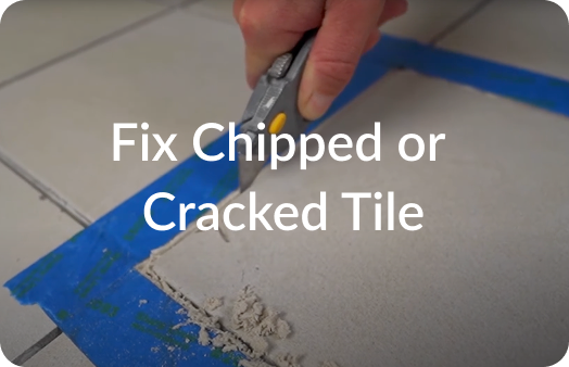 Fix Chipped or Cracked Tile