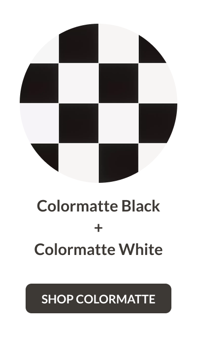 Colormatte Black + Colormatte White - Shop Colormatte