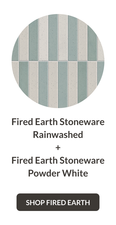 Fired Earth Stoneware Rainwashed + Fired Ear Stoneware Powder White - Shop Fired Earth