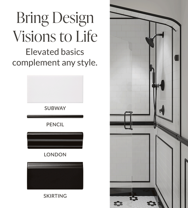 Bring Design Visions to Life - Elevated basics complement any style. Subway, Pencil, London, Skirting gif