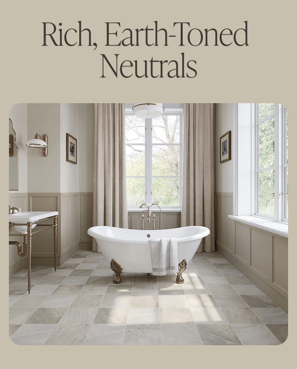 Rich, Earth-Toned Neutrals