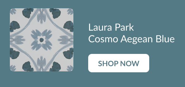 Laura Park Cosmo Aegean Blue - Shop Now