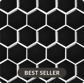 Hex Black Mosaic