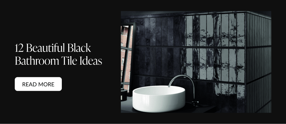 12 Beautiful Black Bathroom Tile Ideas - Read More