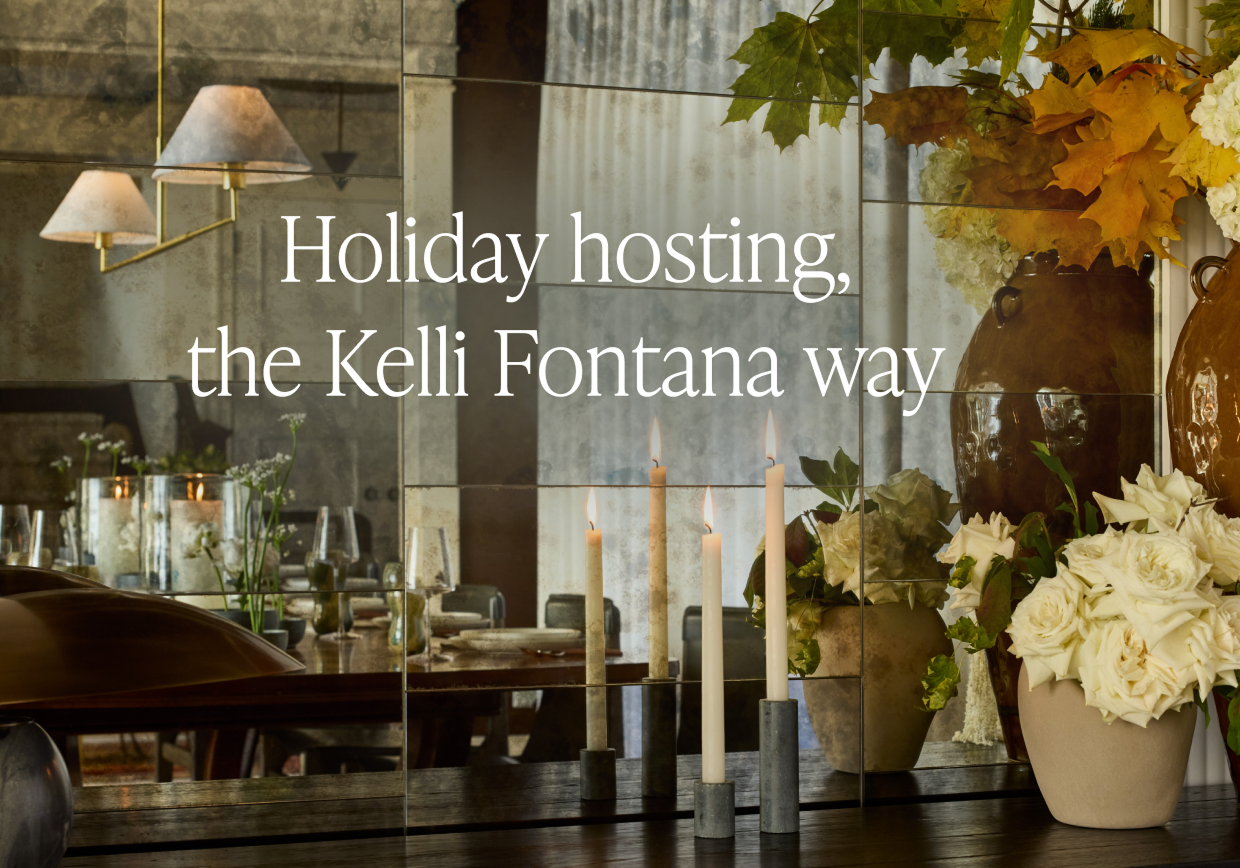Holiday Hosting, the Kelli Fontana way