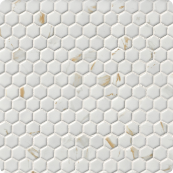 Calacatta Gold Matte Hex