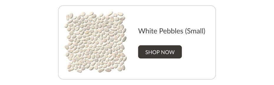 White Pebbles (Small) Shop Now