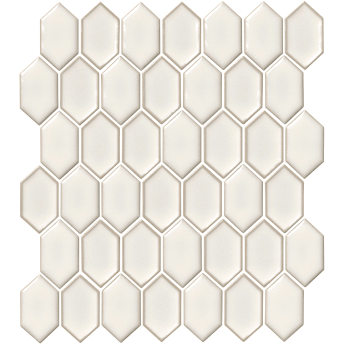 Shapes Elongated Hex Off White