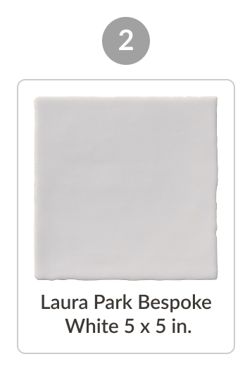 Laura Park Bespoke White 5x5 in. 