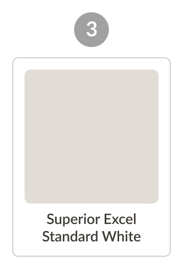 Superior Excel Standard White