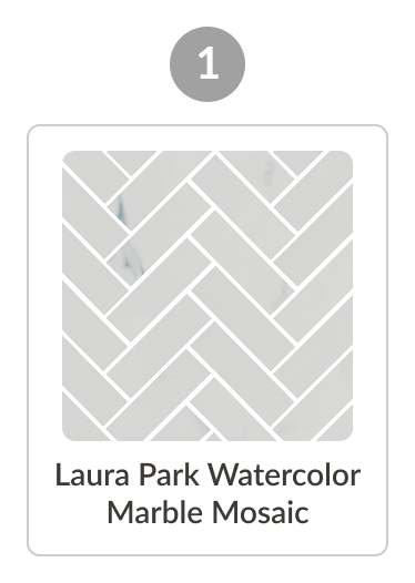 Laura Park Watercolor Marble Mosaic