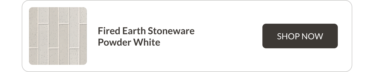 Fired Earth Stoneware Powder White - Shop Now