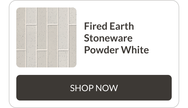 Fired Earth Stoneware Powder White - Shop Now