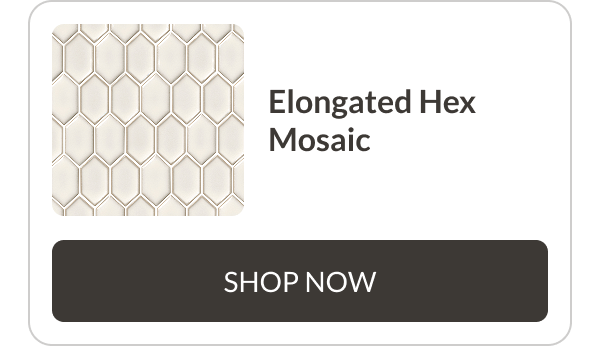 Elongated Hex Mosaic - Shop Now