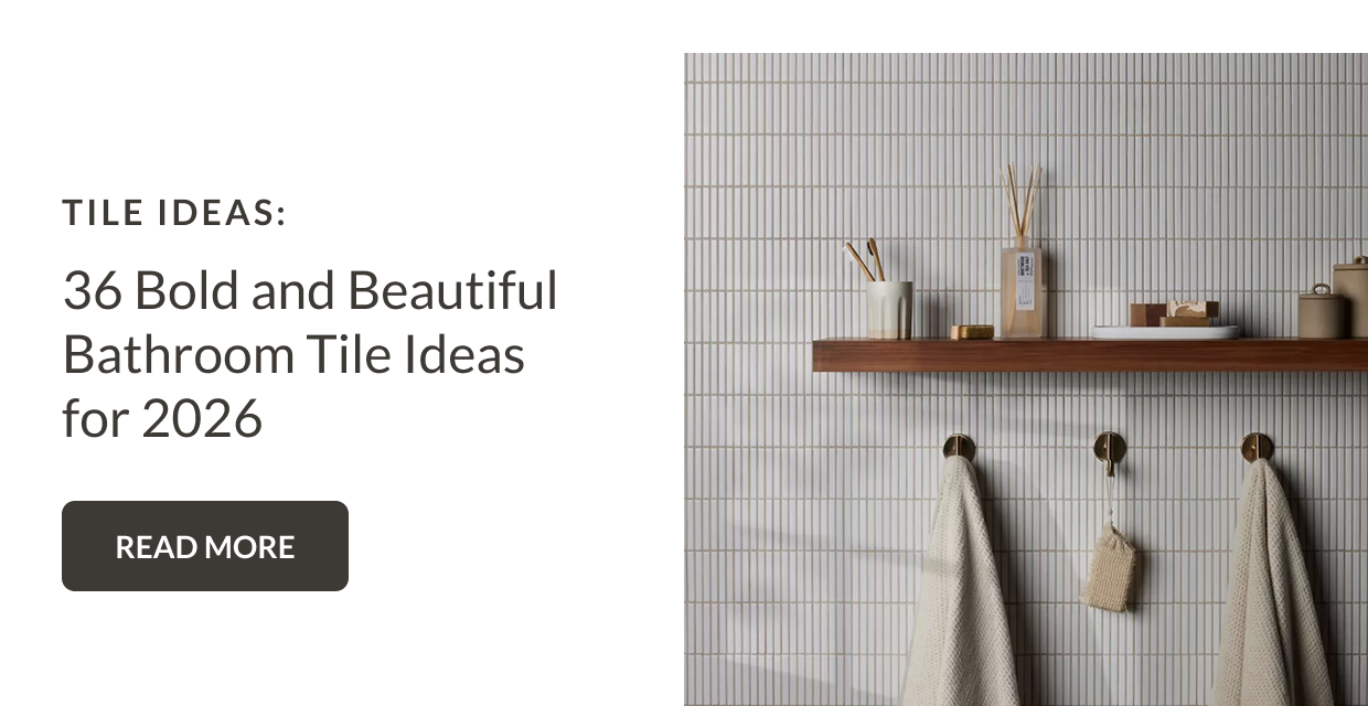 Tile Ideas: 36 Bold and Beautiful Bathroom Tile Ideas for 2026 - Read More