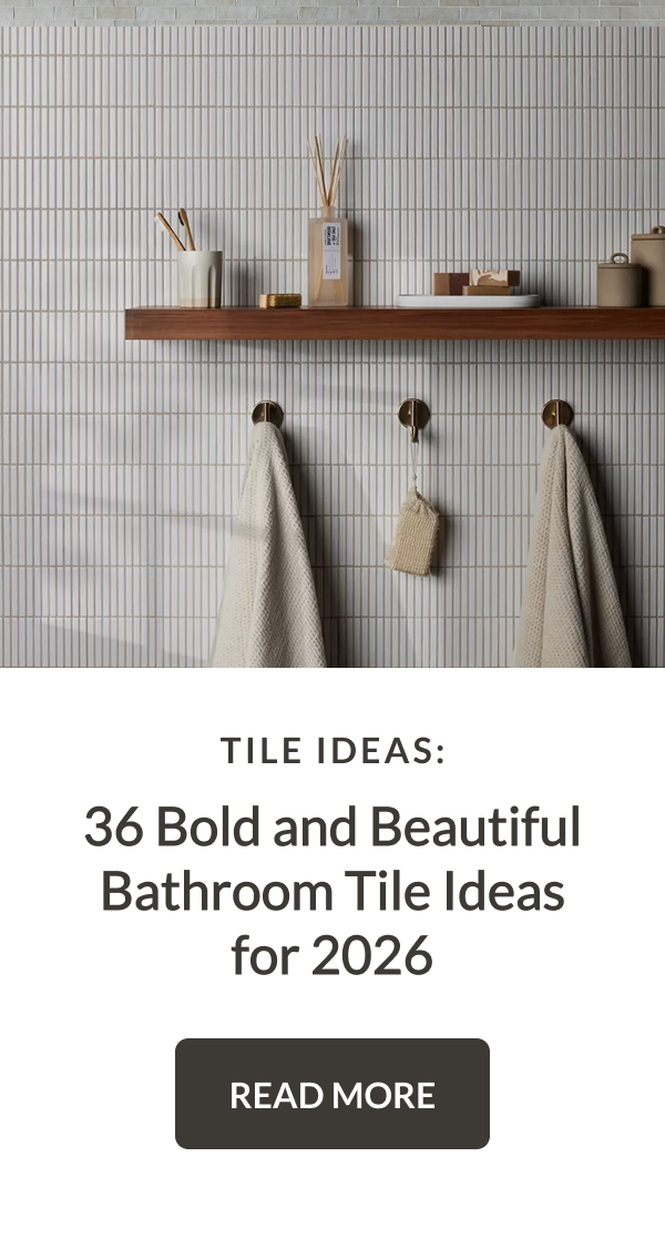 Tile Ideas: 36 Bold and Beautiful Bathroom Tile Ideas for 2026 - Read More