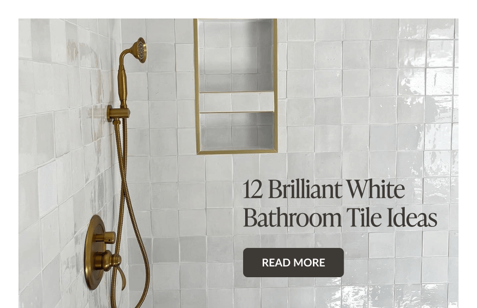12 Brilliant White Bathroom Tile Ideas - Read More