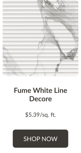 Fume White Line Decore $5.39/sq. ft. Shop Now
