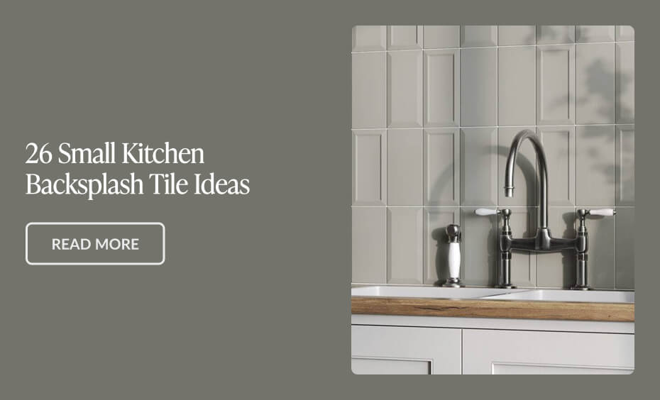 26 Small Kitchen Backsplash Tile Ideas - Read More