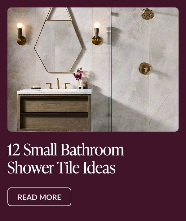 12 Small Bathroom Shower Tile Ideas - Read More