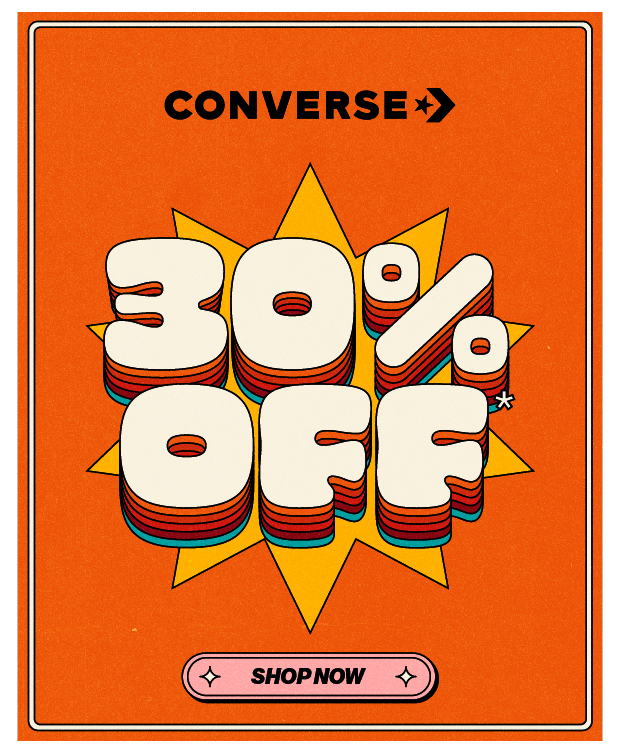 30% Off Converse