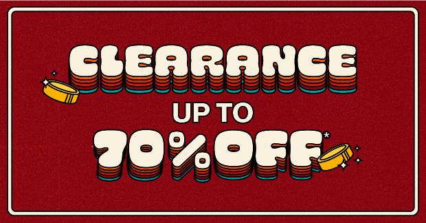 Holiday Clearance up to 70% Off