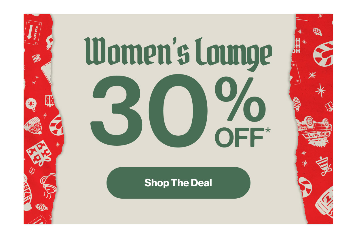 Get Comfy in Women's Lounge Wear 30% Off