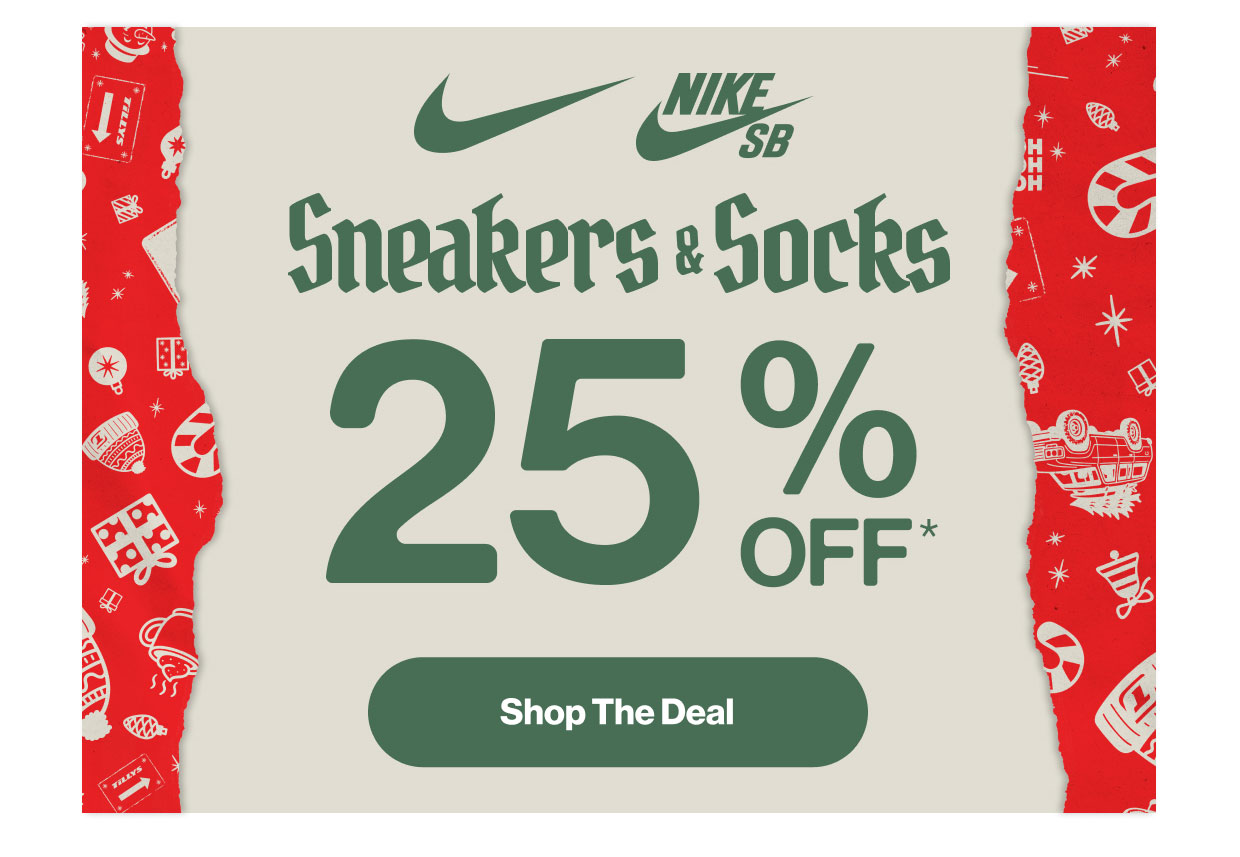 Shop Nike and Nike SB Shoes and Socks 25% Off