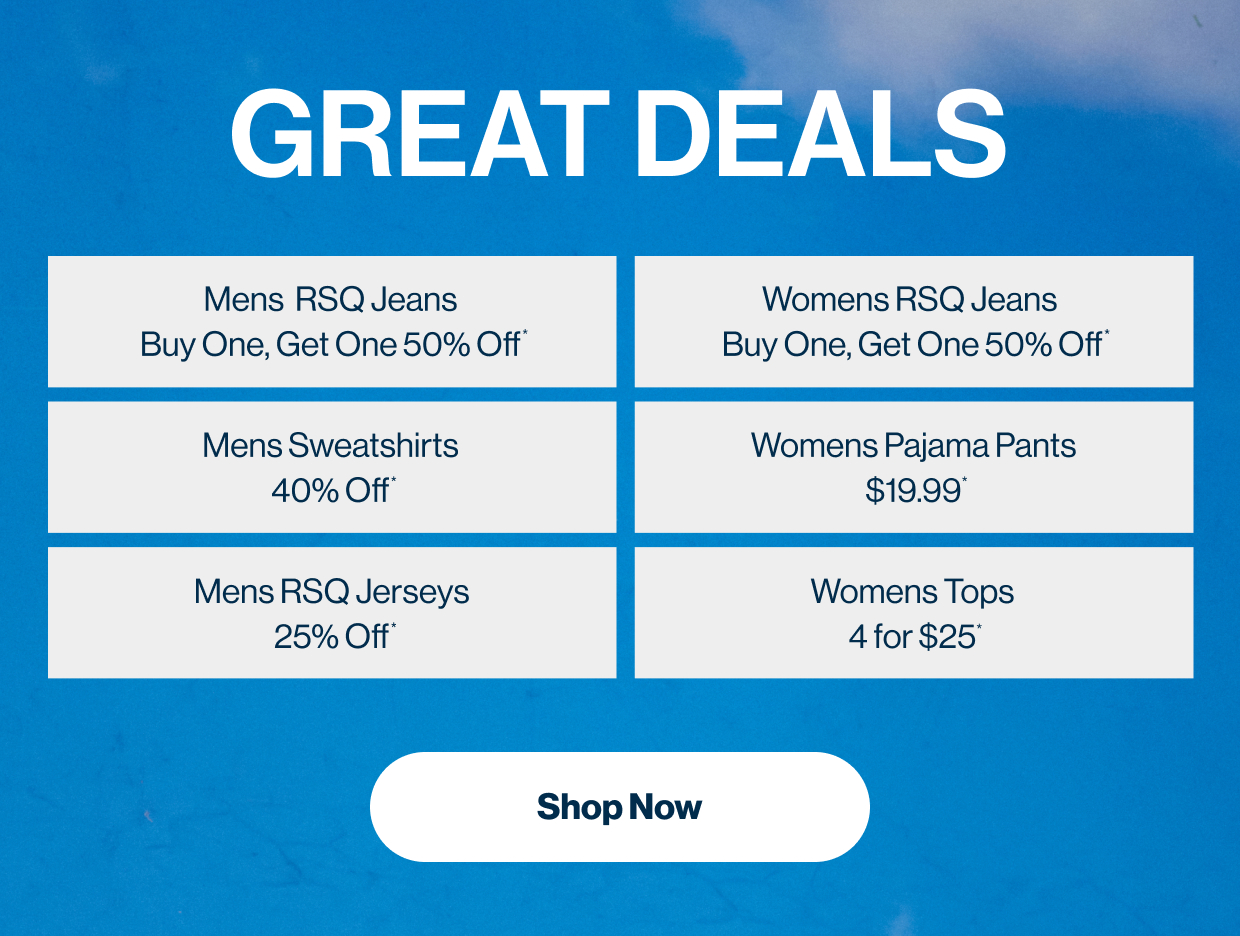 Shop Spring's Great Deals