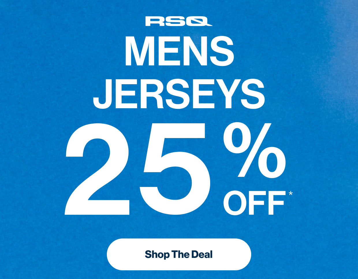 Men's RSQ Jerseys 25% Off