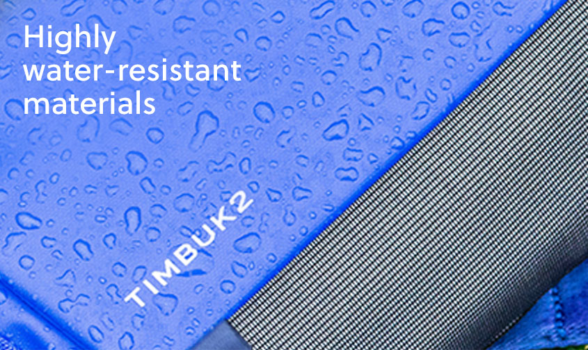 Highly water-resistant materials