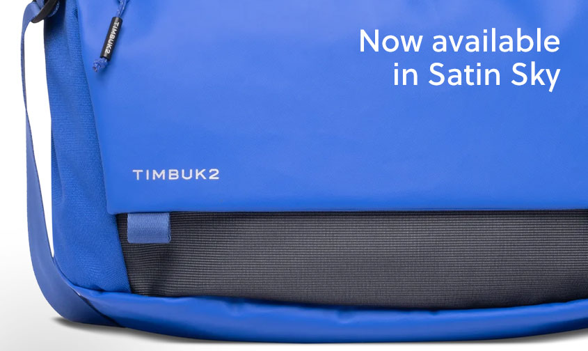 Now available in Satin Sky