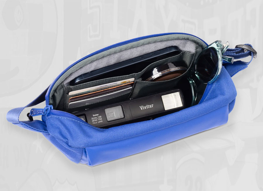 Internal shot of the Miles Chest Pack