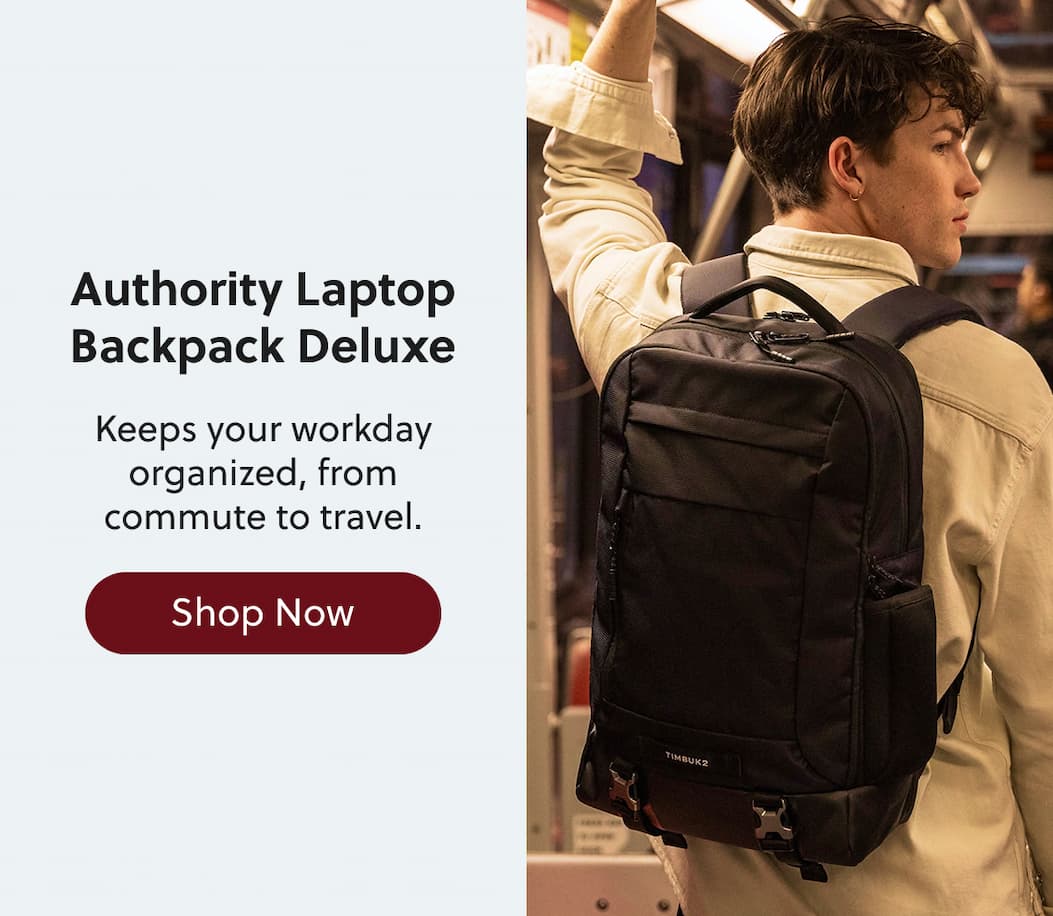 Authority Laptop Backpack Deluxe