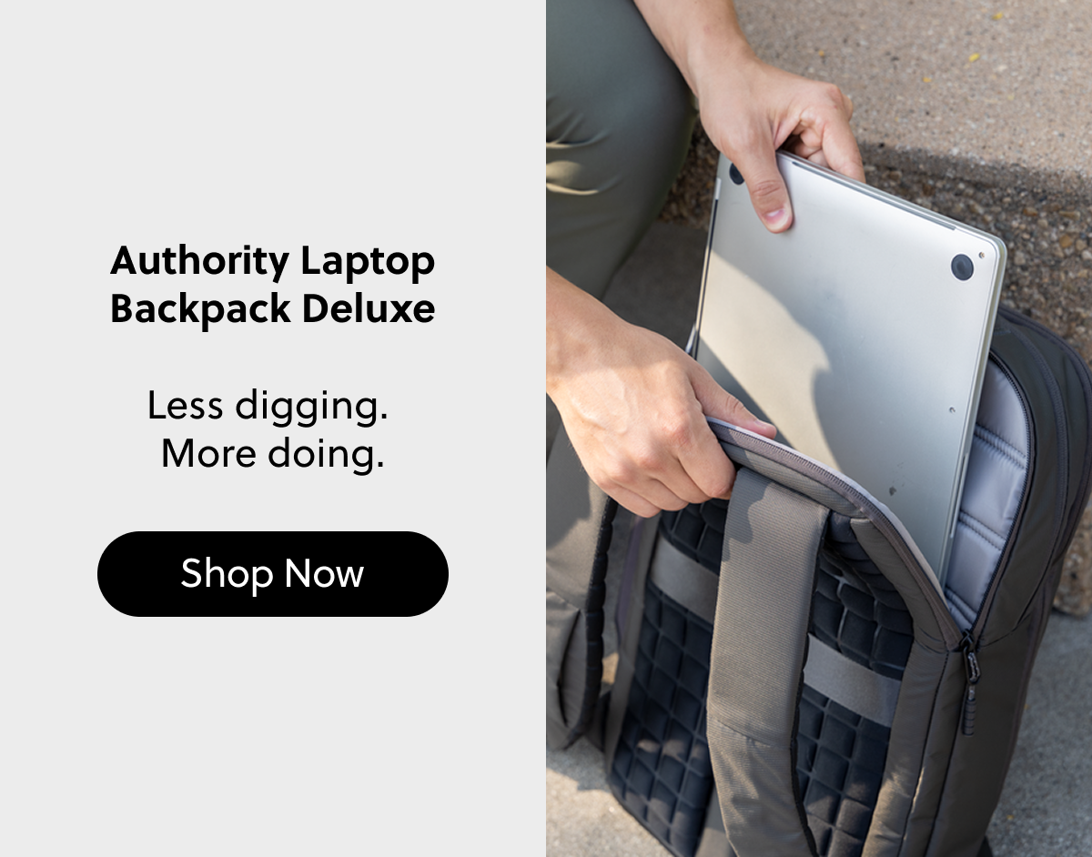 Authority Laptop Backpack Deluxe