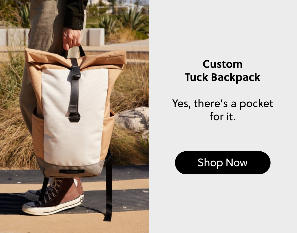 Custom Tuck Backpack