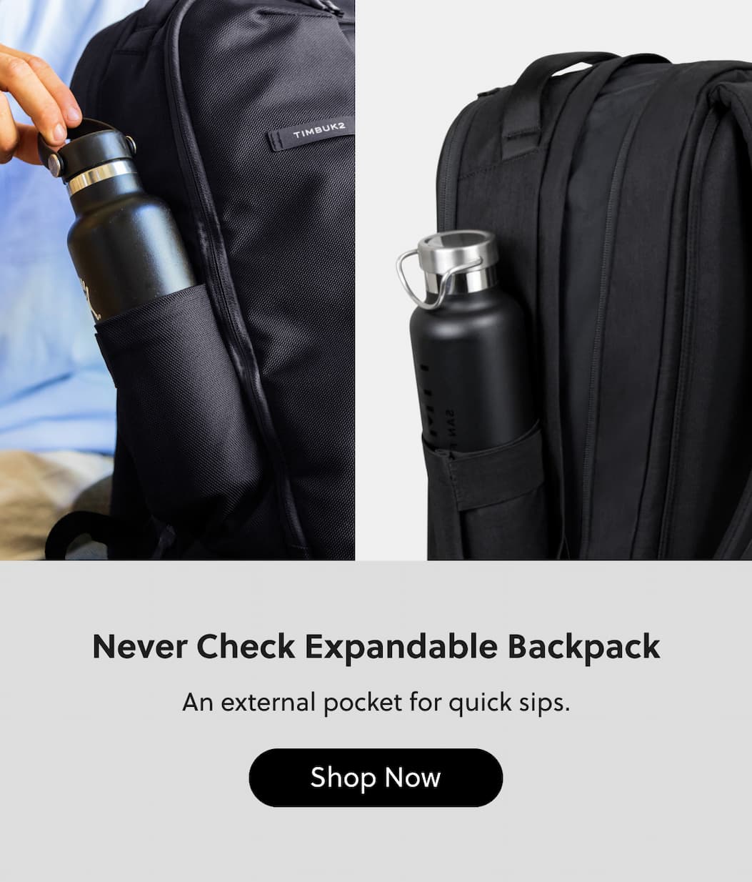 Never Check Expandable Backpack